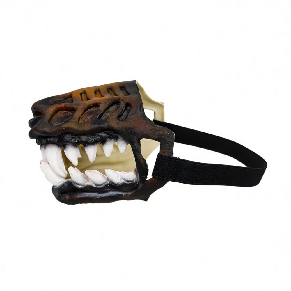 Teeth Whitening Mask - Komik Evcil Hayvan Dinozor Maskesi Cadılar