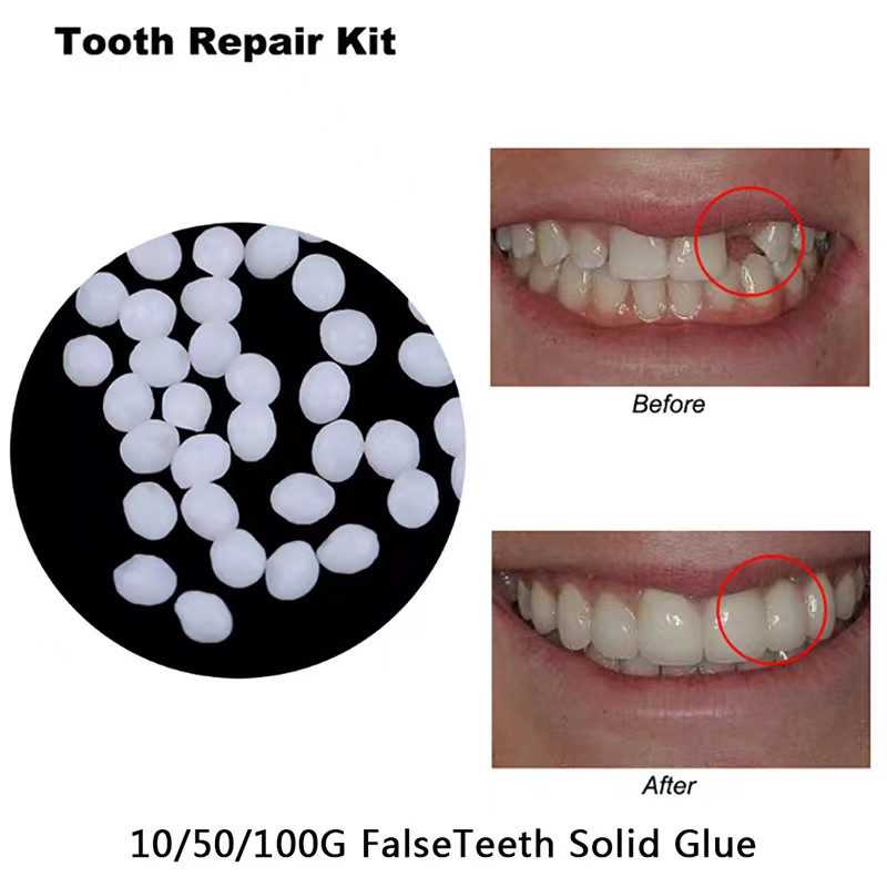 Teeth Whitening Mask - 10 g/torba Diş Tamir Takımı-termal Boncuk
