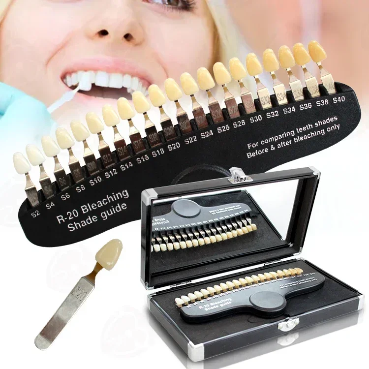 Teeth Whitening Shade Guide - Profesyonel Diş Beyazlatma Ağartma Gölge Kılavuzları/20