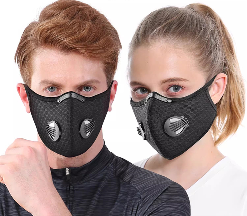 Teeth Whitening Mask - Bisiklet Maskesi Spor Yıkanabilir Yeniden Kullanılabilir