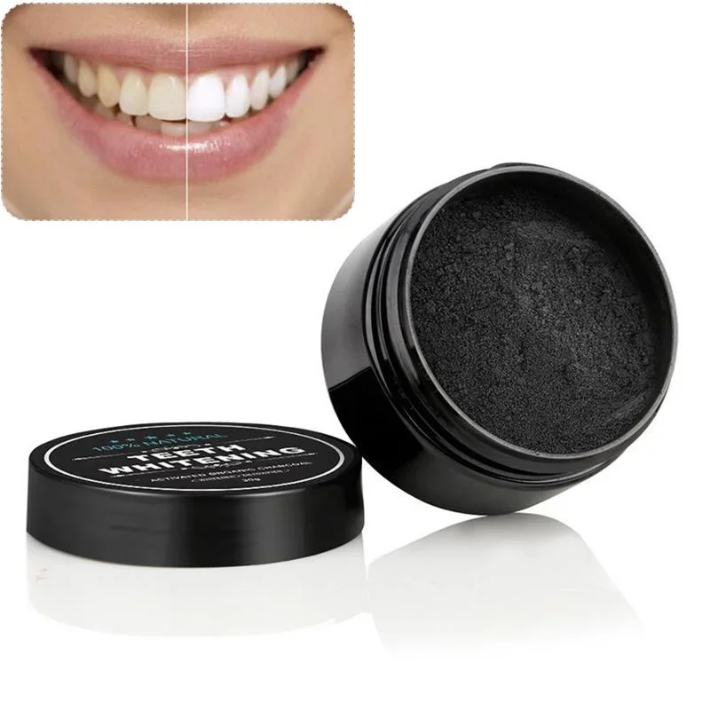 Teeth Whitening Charcoal - Gıda Sınıfı Diş Tozu Aktif Karbon