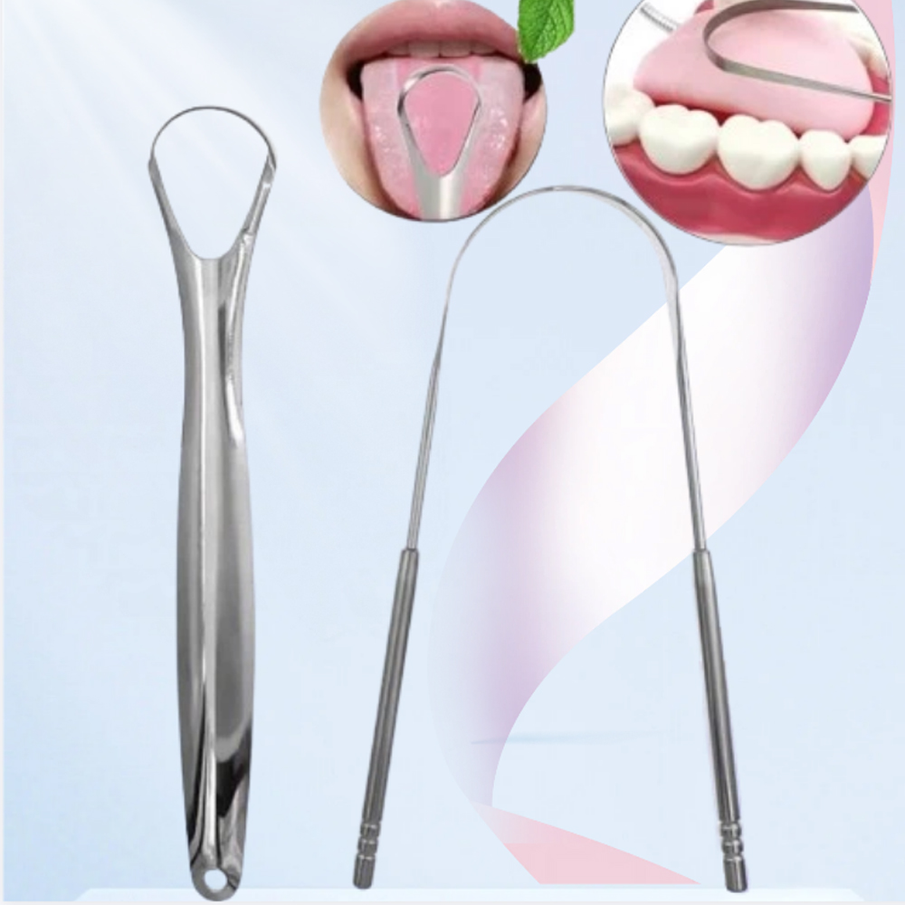 Yetişkinler için Dil Temizleyi - Tongue Scraper Metal incelemesi ve fiyatı