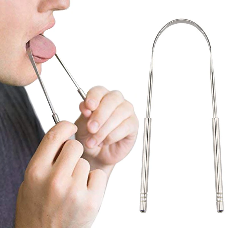 Yetişkinler için Dil Temizleyi - Tongue Scraper Metal incelemesi ve fiyatı