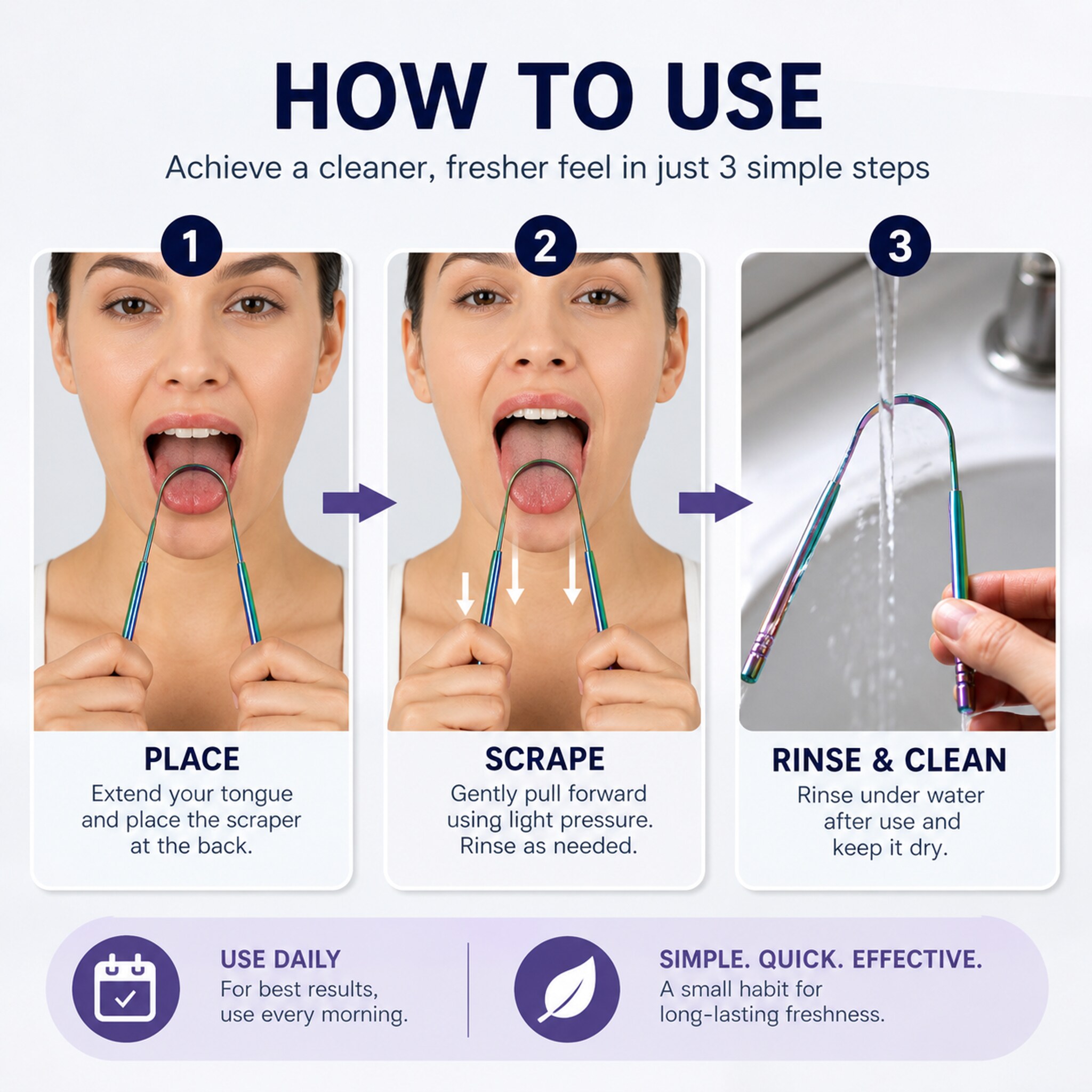 Metal Dil Temizleyici Paslanma - Tongue Scraper Metal incelemesi ve fiyatı