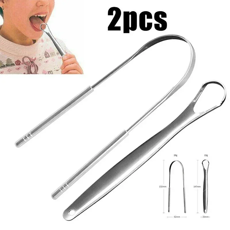 2 adet Oral Dil Temizleyici Di - Tongue Scraper Metal incelemesi ve fiyatı