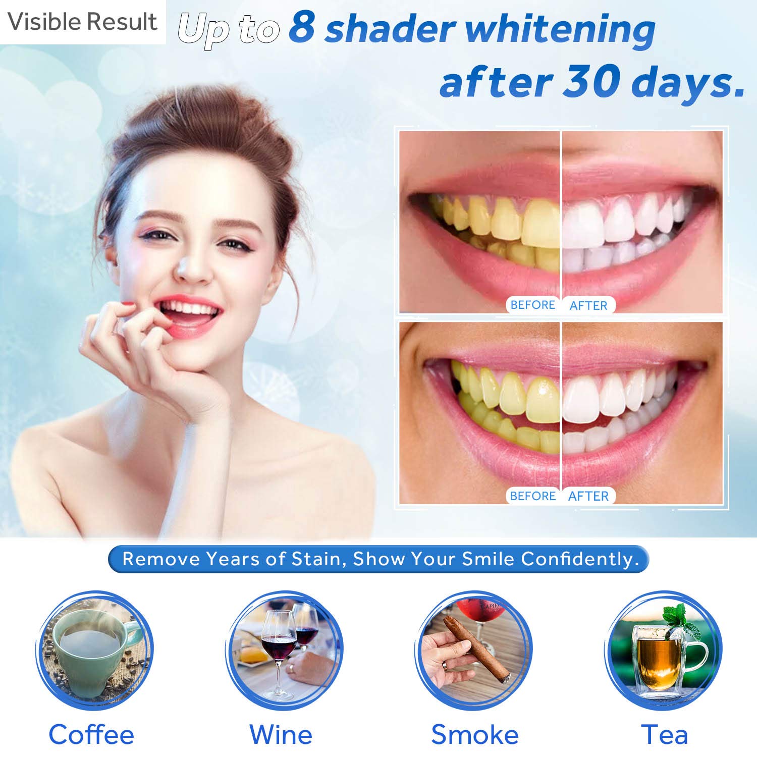 Diş Beyazlatma Jeli Dolum Şırı - Teeth Whitening Mask incelemesi ve fiyatı