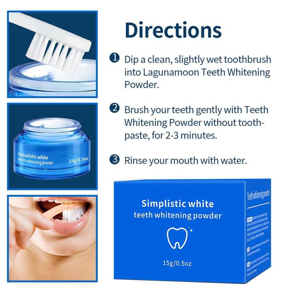 15g Diş Beyazlatıcı Toz Premiu - Teeth Whitening Singapore incelemesi ve fiyatı