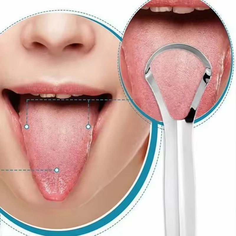 Premium 1 adet Metal Dil Kazıy - Tongue Scraper Metal incelemesi ve fiyatı