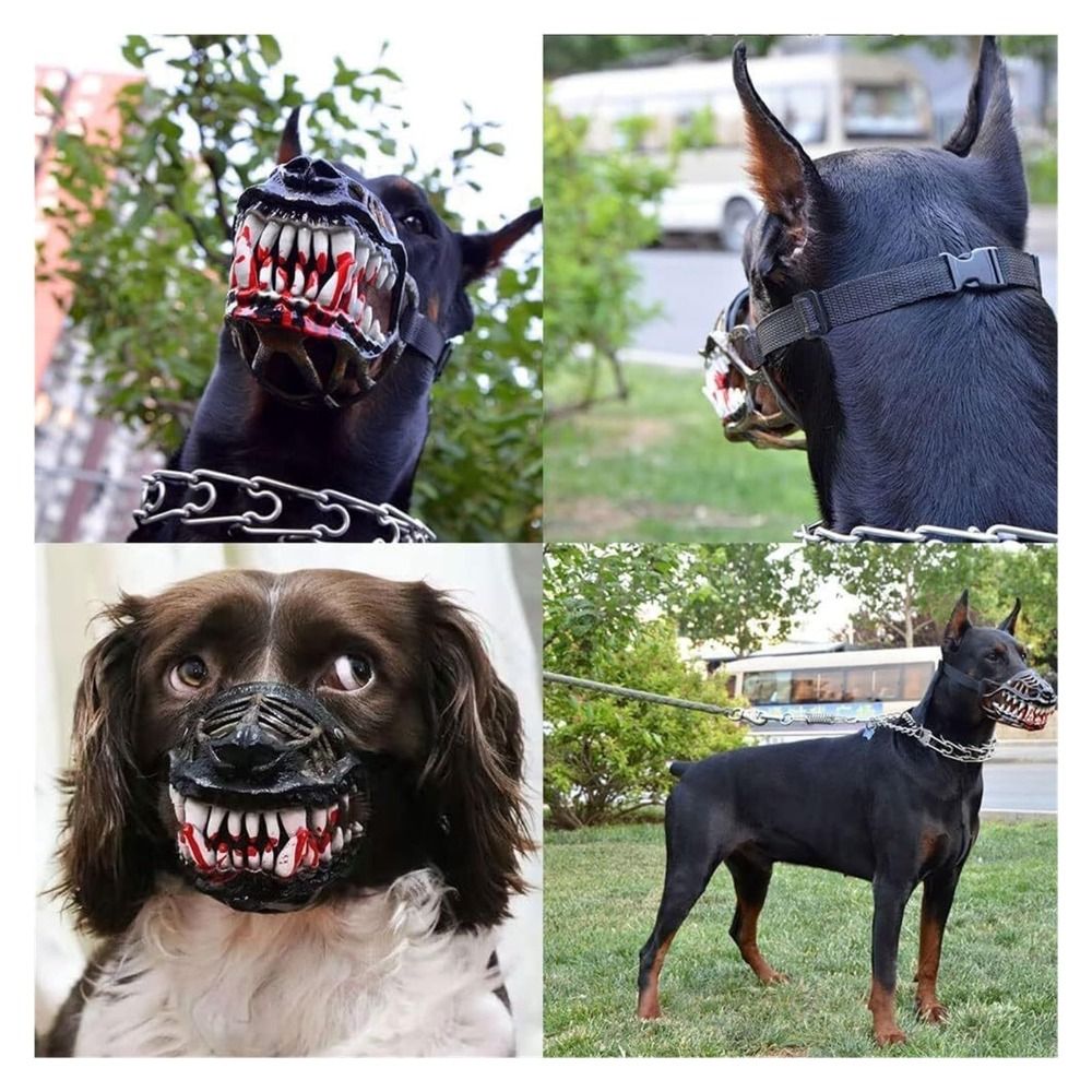 Ürkütücü Lateks Korkunç Köpek  - Teeth Whitening Mask incelemesi ve fiyatı