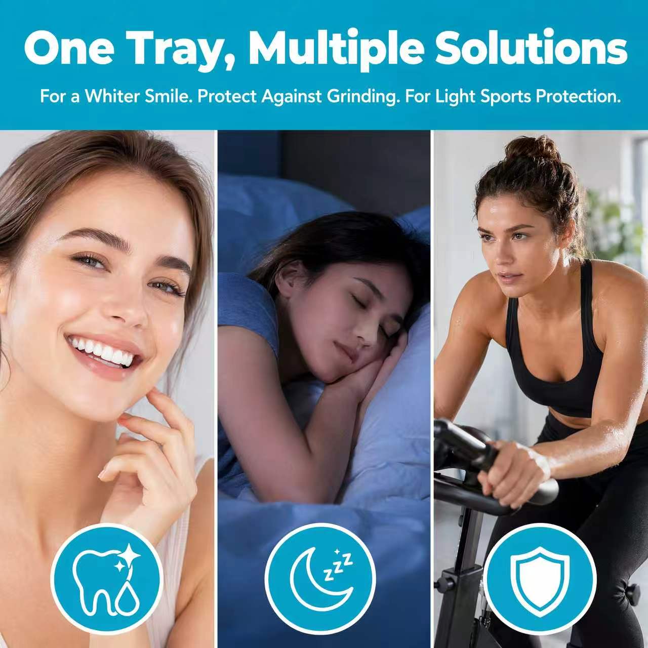 2/4/10 adet silikon ağız koruy - Teeth Whitening Mask incelemesi ve fiyatı