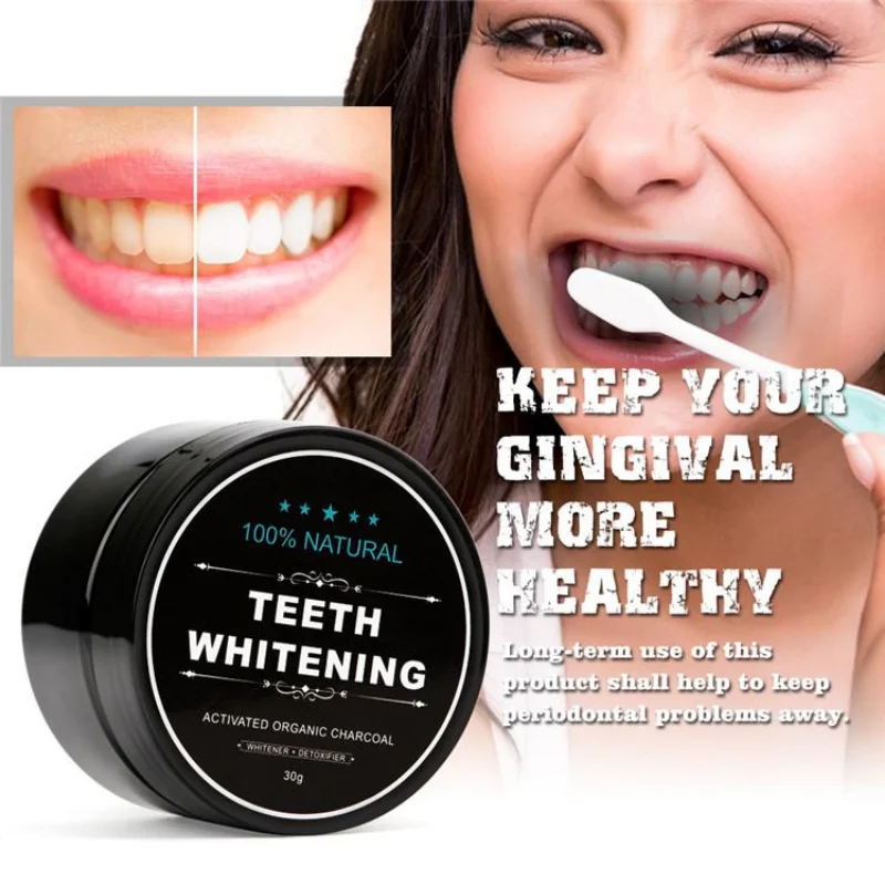 Gıda Sınıfı Diş Tozu Aktif Kar - Teeth Whitening Charcoal incelemesi ve fiyatı