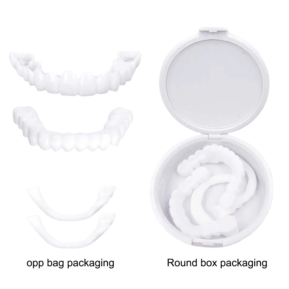 2 Pairs protez diş protez bakı - Teeth Whitening Mask incelemesi ve fiyatı