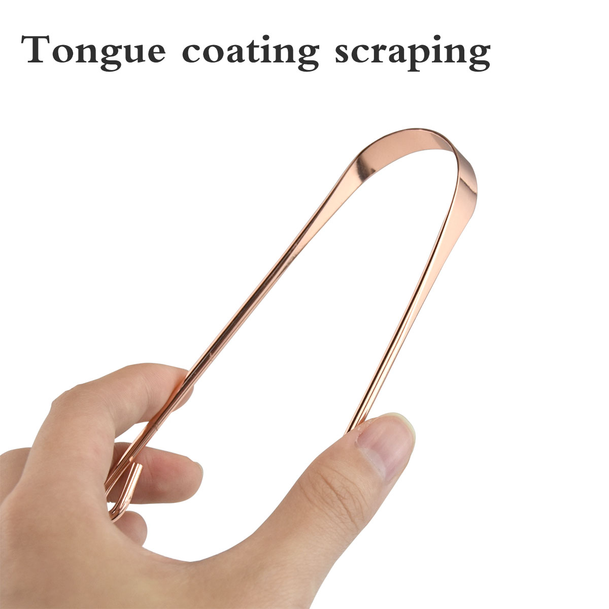 Yeniden Kullanılabilir Metal D - Tongue Scraper Metal incelemesi ve fiyatı