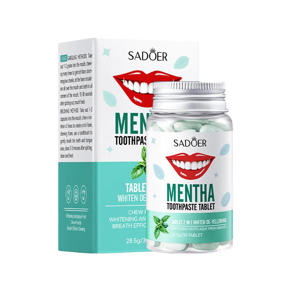 Nane Katı Diş Macunu Tabletler - Teeth Whitening Charcoal incelemesi ve fiyatı